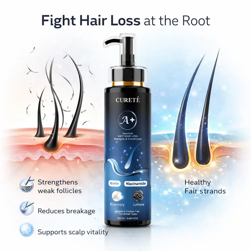 CURETÉ A+ Anti Hair Loss Shampoo & Conditioner - CURETÉ