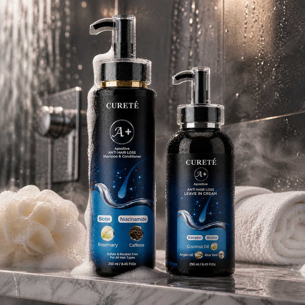 CURETÉ A+ Effective Anti-Hair Loss Bundle