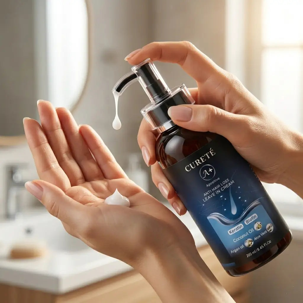CURETÉ A+ Anti Hair Loss Leave-In Cream