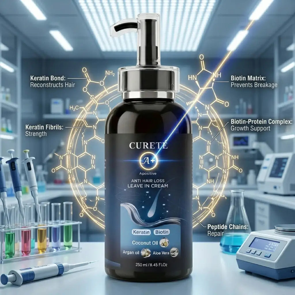 CURETÉ A+ Anti Hair Loss Leave-In Cream
